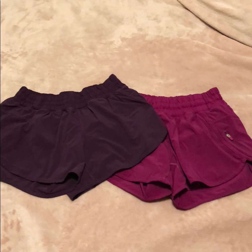 BUNDLE!!!!! LIKE NEW LULULEMON SHORTS